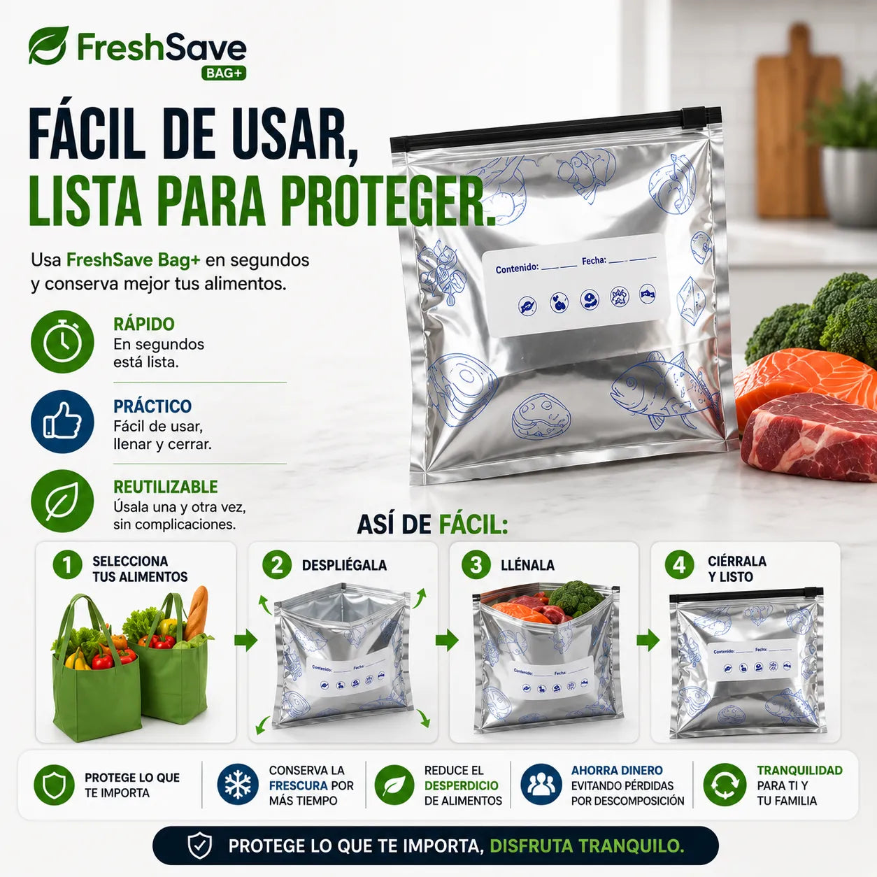 BOLSAS SELLA MAX 10 Drops Mismo tamaño