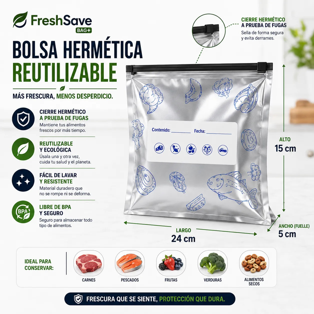 BOLSAS SELLA MAX 10 Drops Mismo tamaño